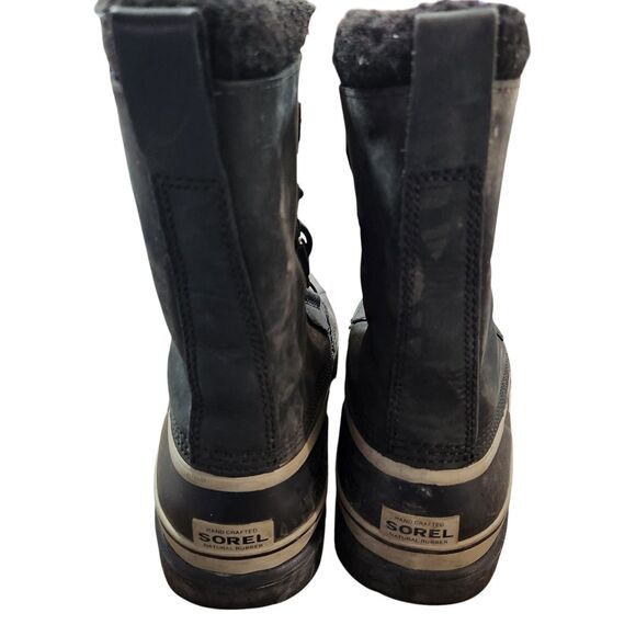 Sorel Caribou Snowboots Men SZ 10 Winter Workwear Outdoors Waterproof Gorpcore - Picture 5 of 6